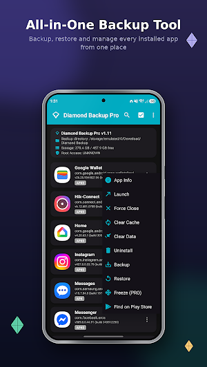Diamond Backup [ROOT] Screenshot 0