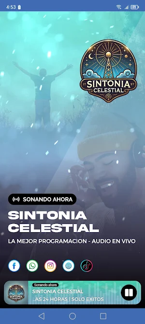 Sintonia Celestial Screenshot 1