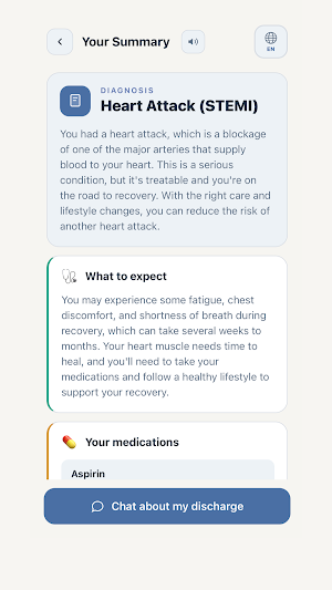 MyDischarge Screenshot 1