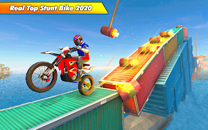 Bike Stunt Racing 3D - Free Games 2020 Screenshot 0