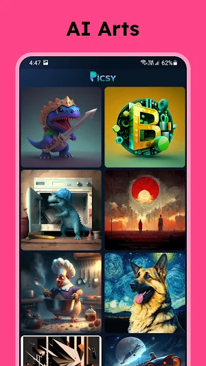Picsy - AI Generated Arts Screenshot 0