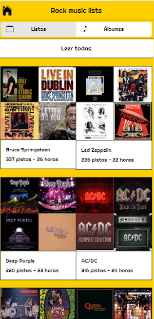 Rock music songs Screenshot 2
