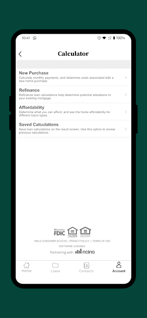 E-Track Mortgages Screenshot 1
