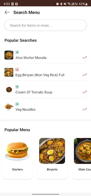 Biriyani Zone Screenshot 3