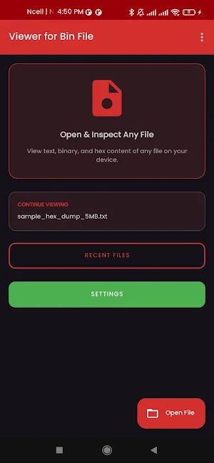 Bin File Viewer Screenshot 3