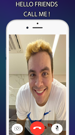 Luccas Neto Fake Video Call Screenshot 1