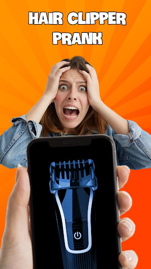Hair Clipper Prank simulator Screenshot 0