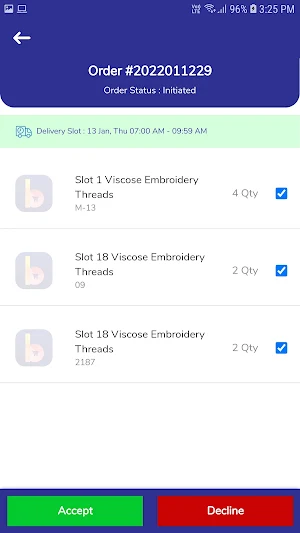 Buiznes Merchant App Screenshot 1