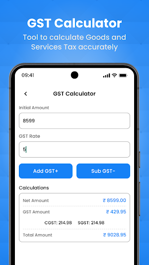CashLoan - EMI Loan Calculator Screenshot 1