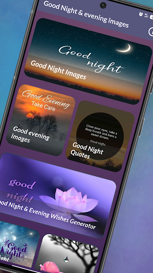 Good Night & evening images Screenshot 1
