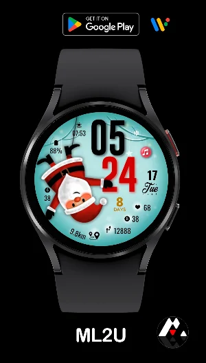 ML2U 136 Watch Face Screenshot 2