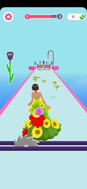 Flower Dress Run Screenshot 0