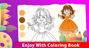 Princess Coloring Book Screenshot 1
