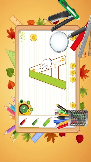 ABC kids writing alphabet - Letter tracing school Screenshot 2