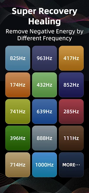 Frequency Generator Healing Hz Screenshot 1