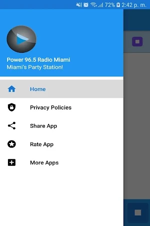 Power 96.5 Radio Miami App Screenshot 1