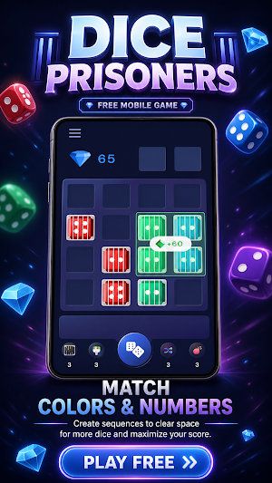 Dice Prisoners: 4x4 Dice Match Screenshot 0