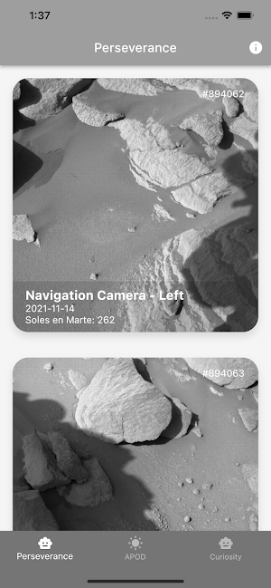 Mars Photos Screenshot 3