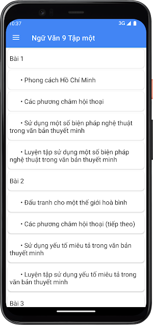 Ngữ Văn Lớp9 Tập một Screenshot 3