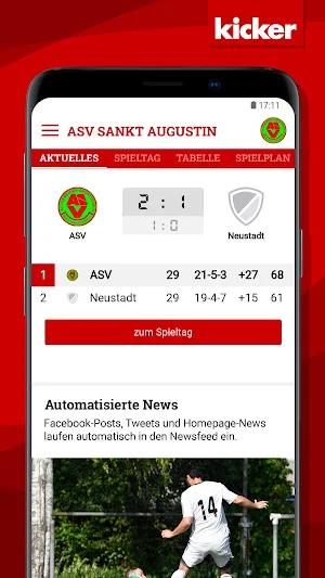 ASV Sankt Augustin Screenshot 2