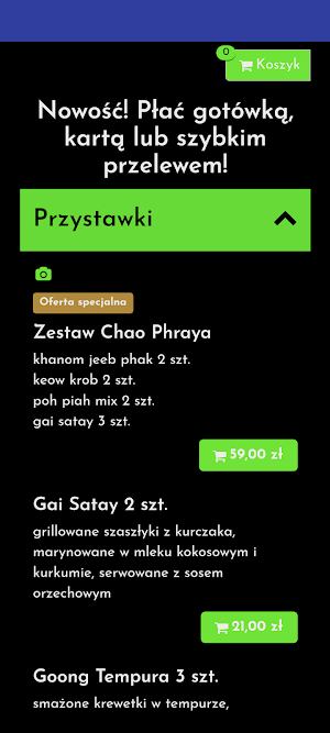 Restauracja Thai Chao Phraya Screenshot 0