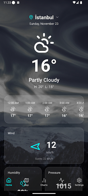 Atmosphere Weather: Forecasts Screenshot 1