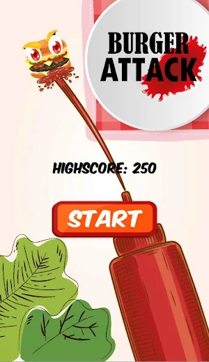 Burger Attack Screenshot 1
