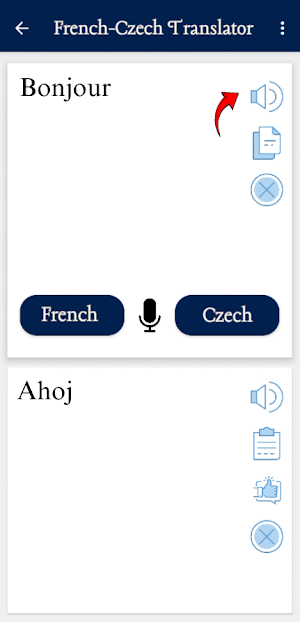 Traduction Français Tchèque Screenshot 0
