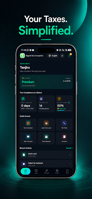 Nigeria Tax Companion Screenshot 0