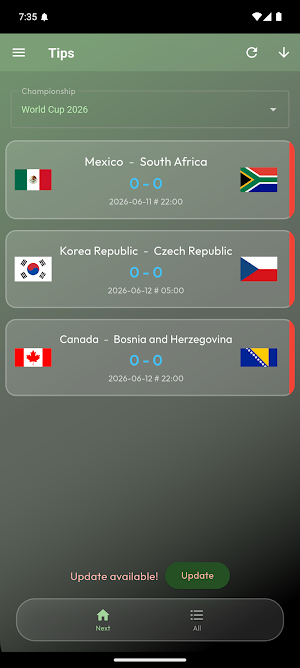 Soccer Tipster Screenshot 0