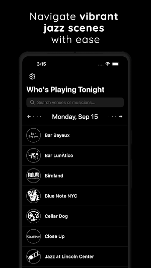 Who's Playing Tonight Screenshot 0