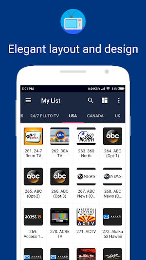 OneIPTV - IPTV Player Screenshot 0