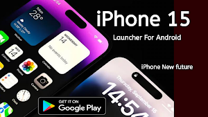 iPhone 15 Launcher for Android Screenshot 2