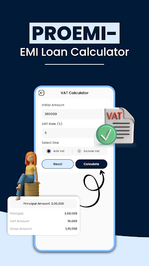 PROEMI - EMI Loan Calculator Screenshot 2