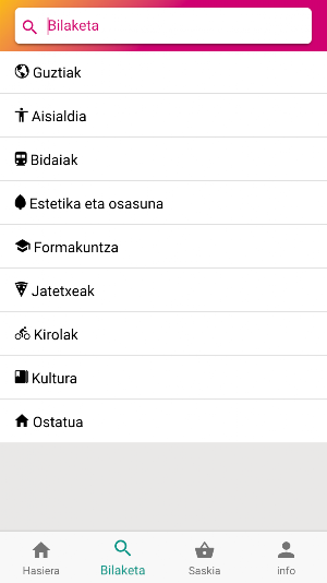 Pack Gazte-txartela Screenshot 2