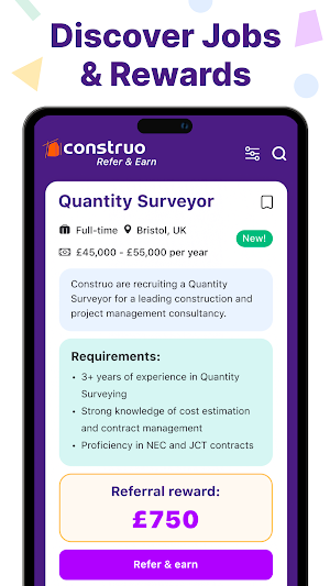 Construo Refer & Earn Screenshot 0