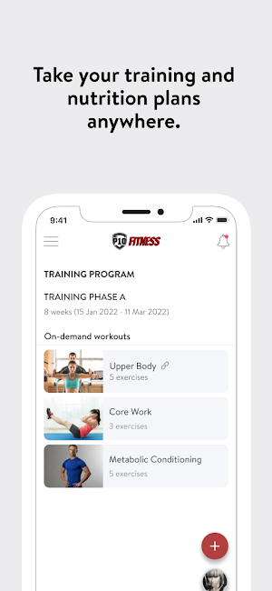 P10 Fitness Screenshot 2
