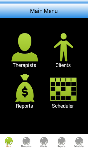 Massage Scheduling Software Screenshot 0
