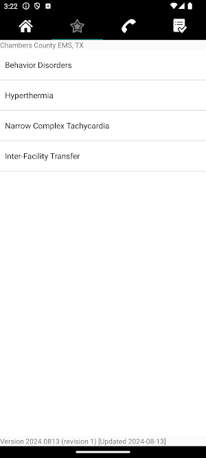 Chambers County EMS Protocols Screenshot 2
