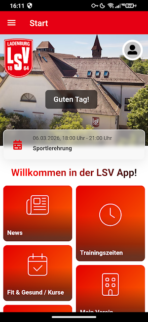Ladenburger Sport-Vereinigung Screenshot 1