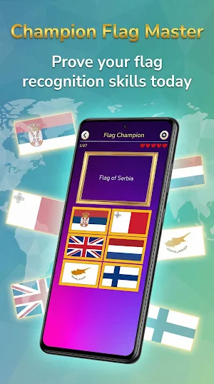 Europe Quiz: Flags & Capitals Screenshot 2