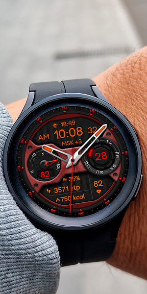 Hybrid SARATOM WS04 Watch face Screenshot 3