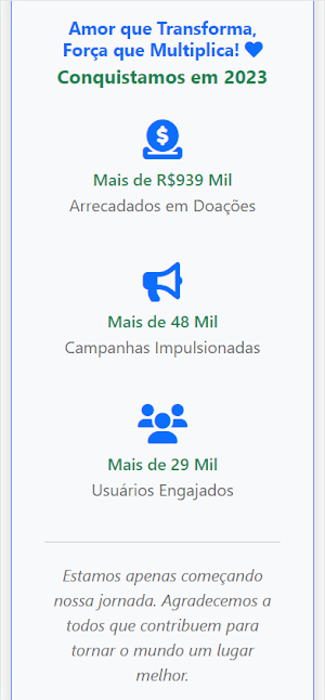 AjudaJá - Sua Vaquinha em 2min Screenshot 1