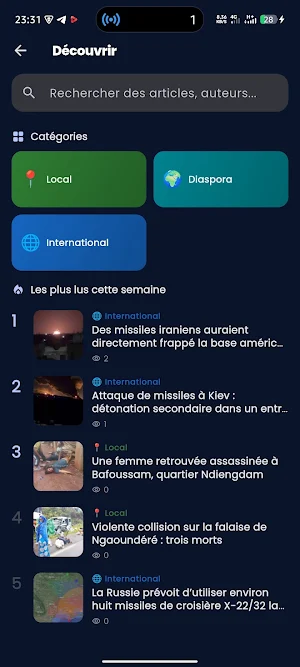 Nzui World News Screenshot 2
