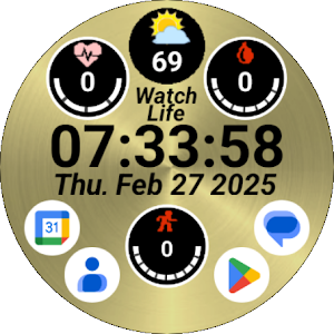 WatchLife Watch Face Screenshot 0