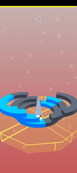 Helix stack ball hit 3d Screenshot 1