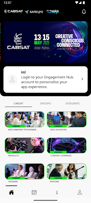 CABSAT, SATExpo & IntegrateME Screenshot 2