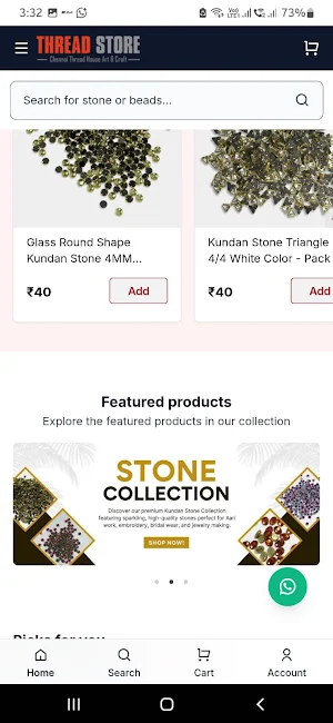 Chennai Thread Store Screenshot 1