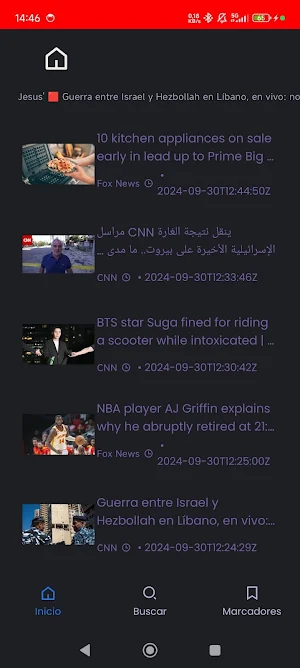 Super News App Screenshot 0