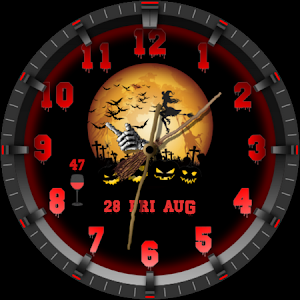 iMDC 077 Halloween Watch Face Screenshot 2